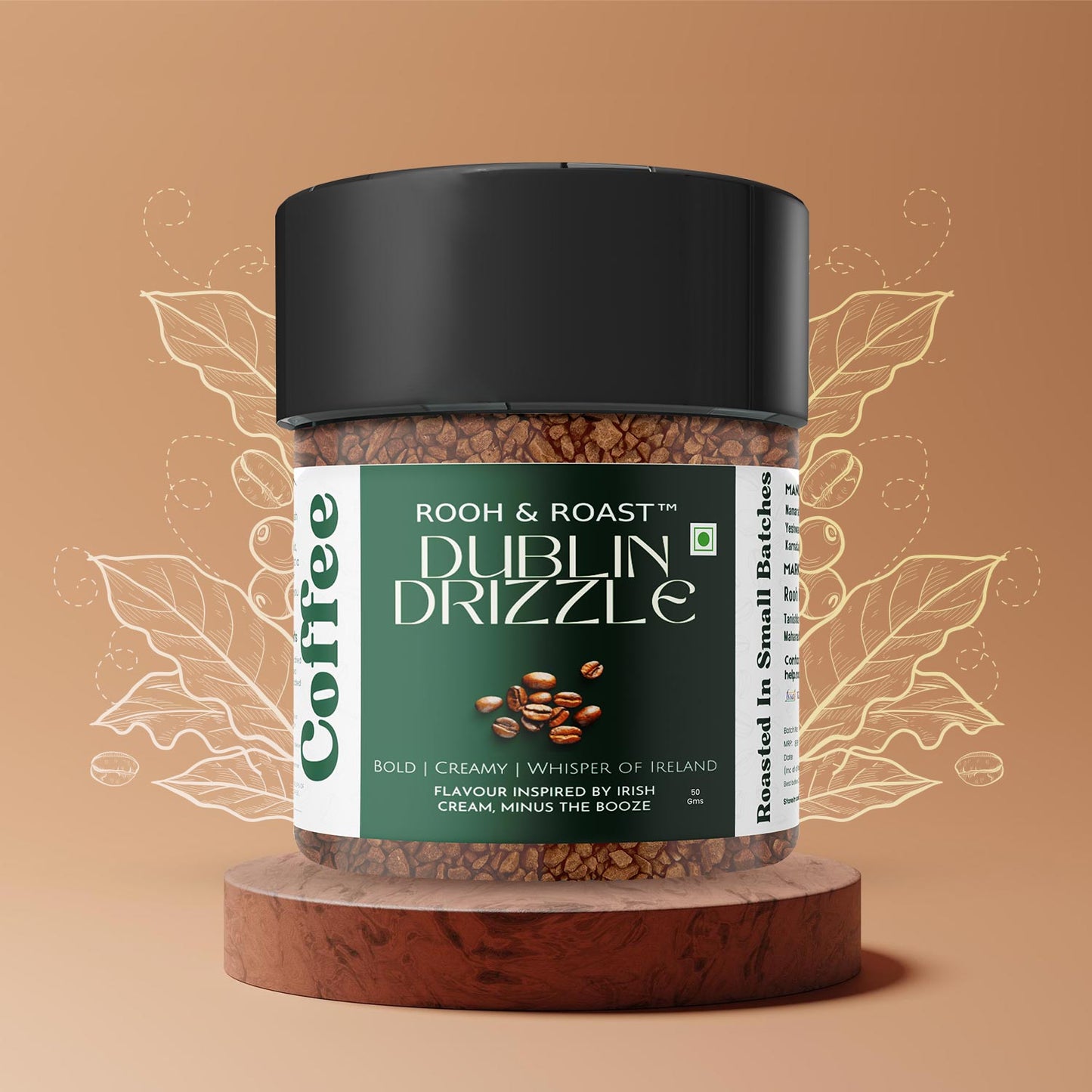 Rooh & Roast Roast Riot 50gm, Cocoa Rush 50gm, Dublin Drizzle 50gm Pack of 3 (Total 150 gm)