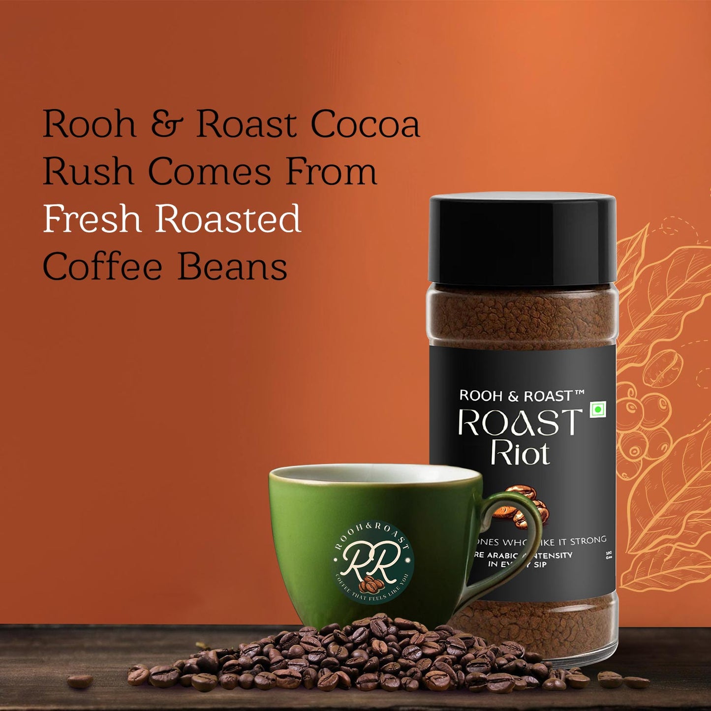 Rooh & Roast Roast Riot, Cocoa Rush Pack Of 2 ( Total 200gm)