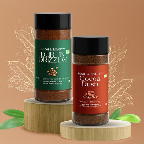Rooh & Roast Dublin Drizzle Cocoa Rush Pack Of 2 ( Total 200gm)