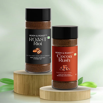 Rooh & Roast Roast Riot, Cocoa Rush Pack Of 2 ( Total 200gm)