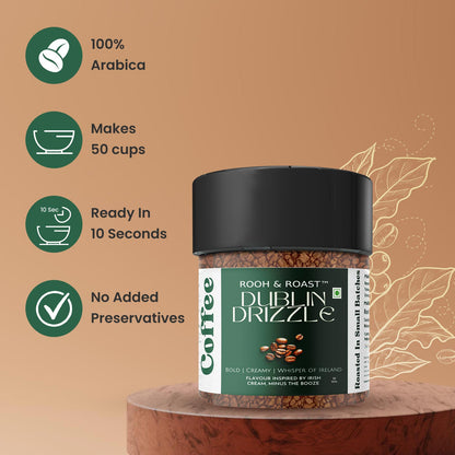 Rooh & Roast Roast Riot 50gm, Cocoa Rush 50gm, Dublin Drizzle 50gm Pack of 3 (Total 150 gm)