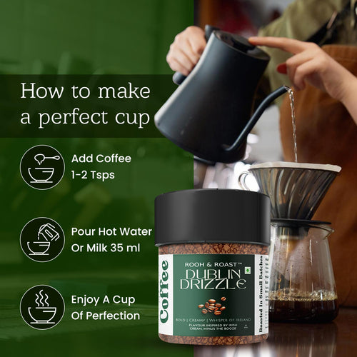 Rooh & Roast Dublin Drizzle Smooth Creamy Arabica – 50g